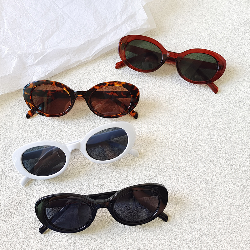Designer Sunglasses - Occhiali da Sole Ovali Vintage per