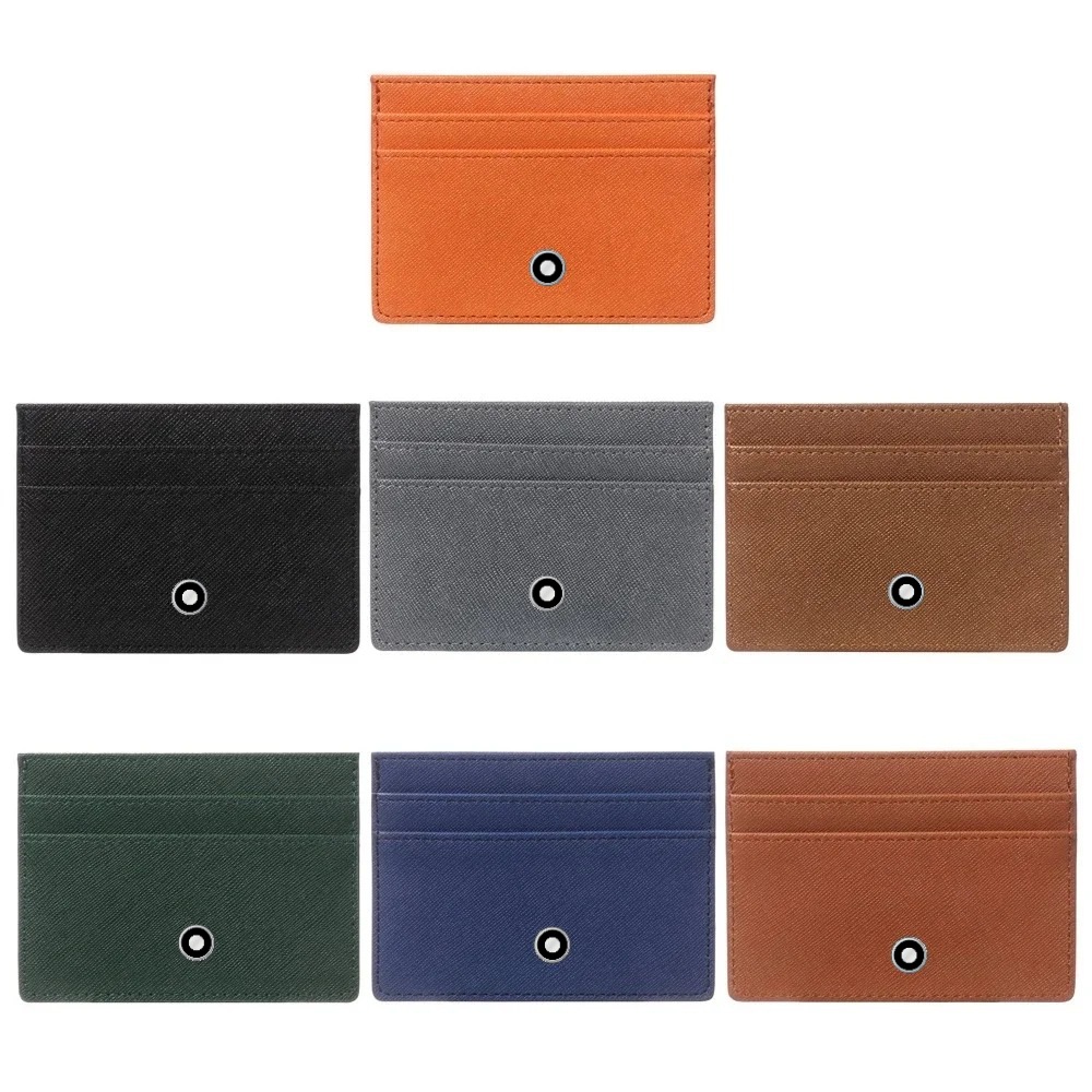 Leather Wallet Men - Portafogli Minimalisti in Pelle per Uomo