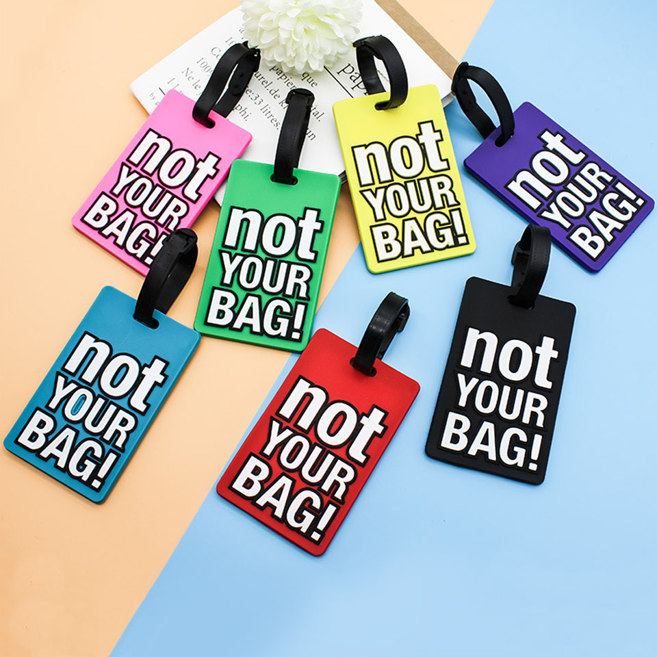 Travel Luggage Set - Lettera creativa non la tua borsa