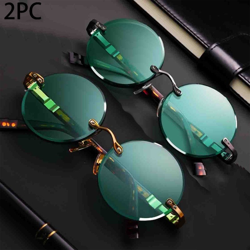 Designer Sunglasses - Occhiali da Sole Classici Senza Montatura