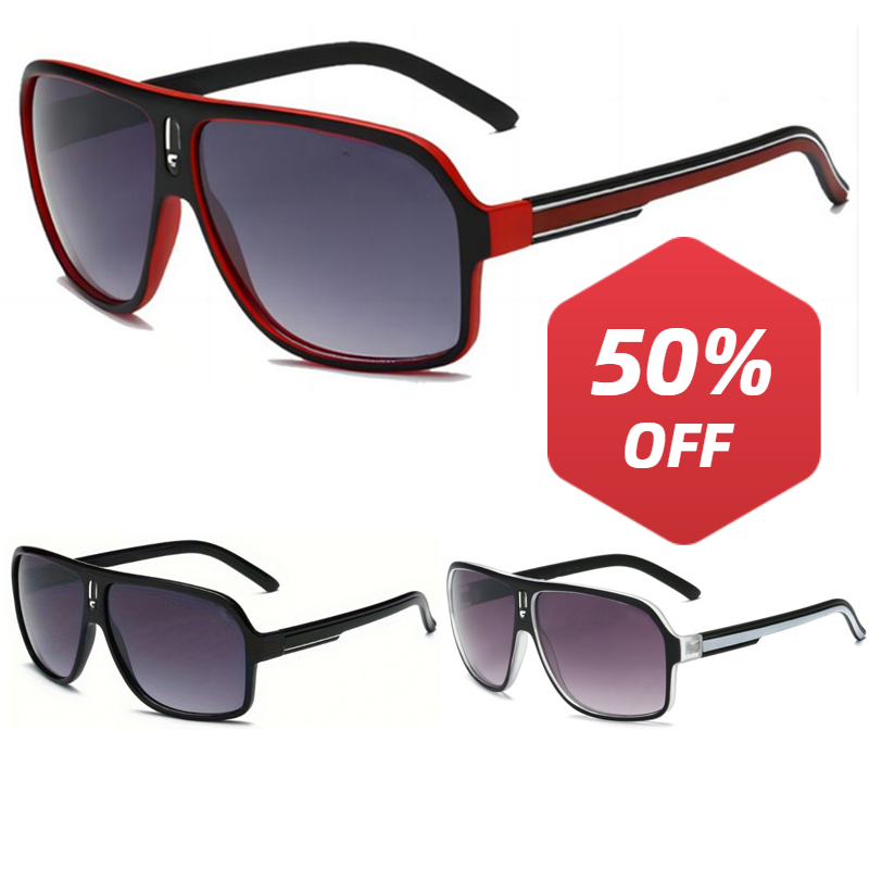 Sunglasses Uv400 - Grandi occhiali curvi alla moda in