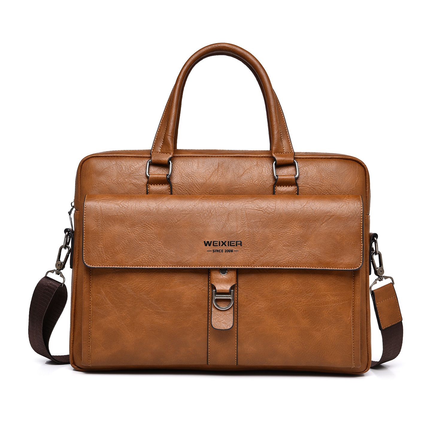 Leather Briefcase - Borsa da Uomo Vintage in Pelle