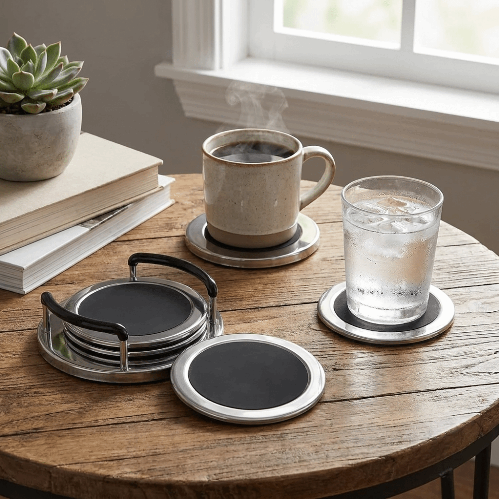 Set di 6 Sottobicchieri Rotond - Marble Coaster Set recensione e prezzo