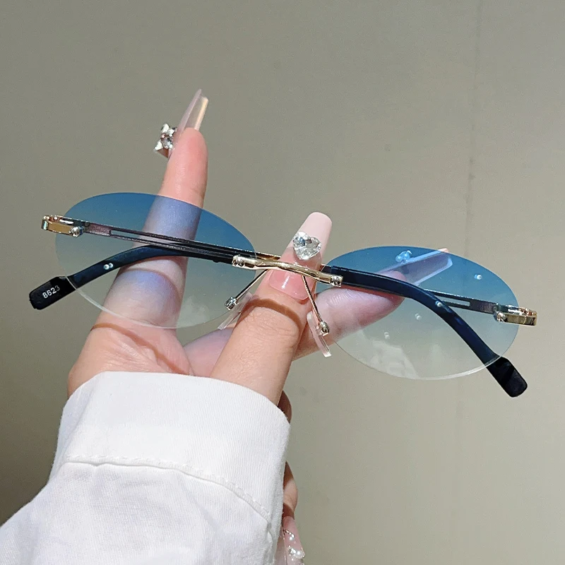 Occhiali da sole ovali senza m - Designer Sunglasses recensione e prezzo