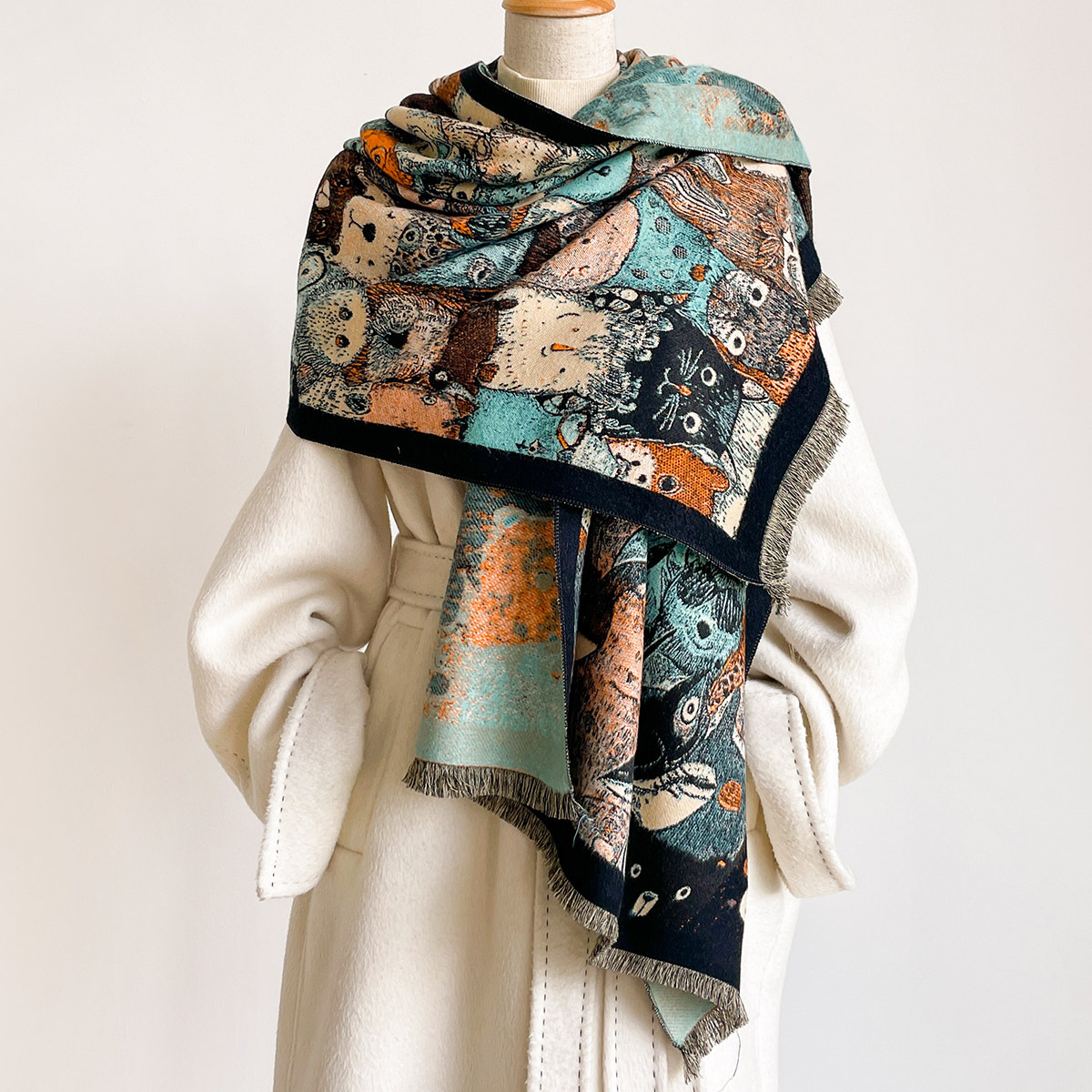Sciarpa da Donna in Finta Cash - Cashmere Scarf recensione e prezzo
