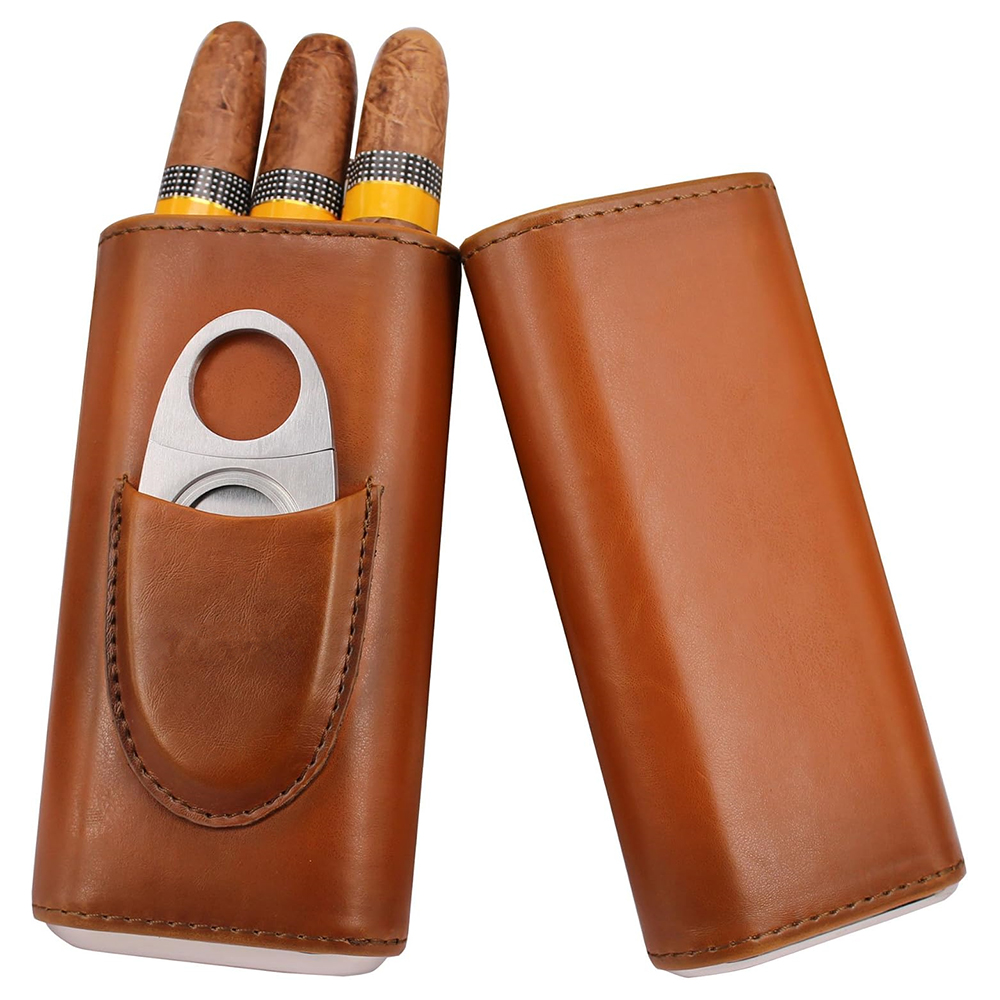 LMETJMA Portasigari in Pelle a - Premium Cigar Case recensione e prezzo