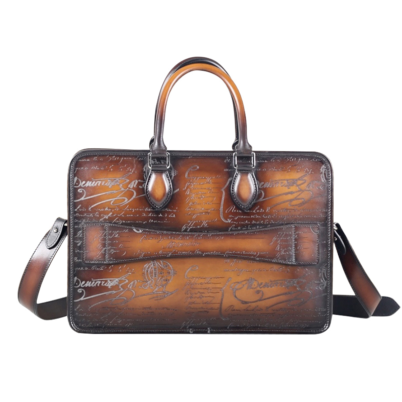 DIMY 2025 nuova valigetta da l - Leather Briefcase recensione e prezzo