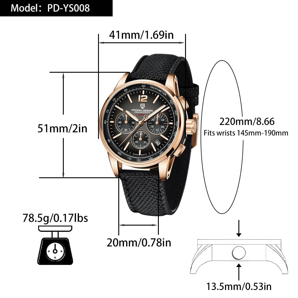 PAGANI DESIGN Nuovo orologio d - Luxury Watch Men recensione e prezzo