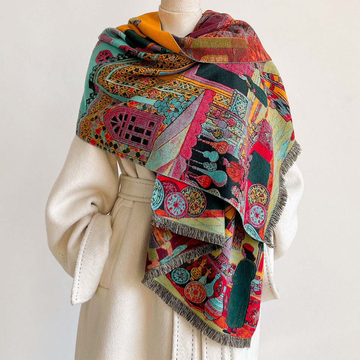 Sciarpa da Donna in Imitazione - Cashmere Scarf recensione e prezzo