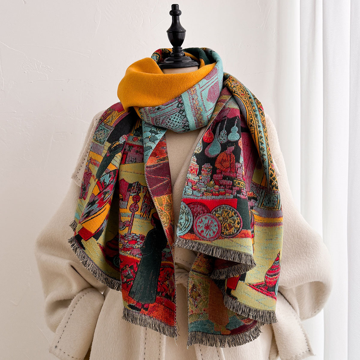 Sciarpa da Donna in Imitazione - Cashmere Scarf recensione e prezzo