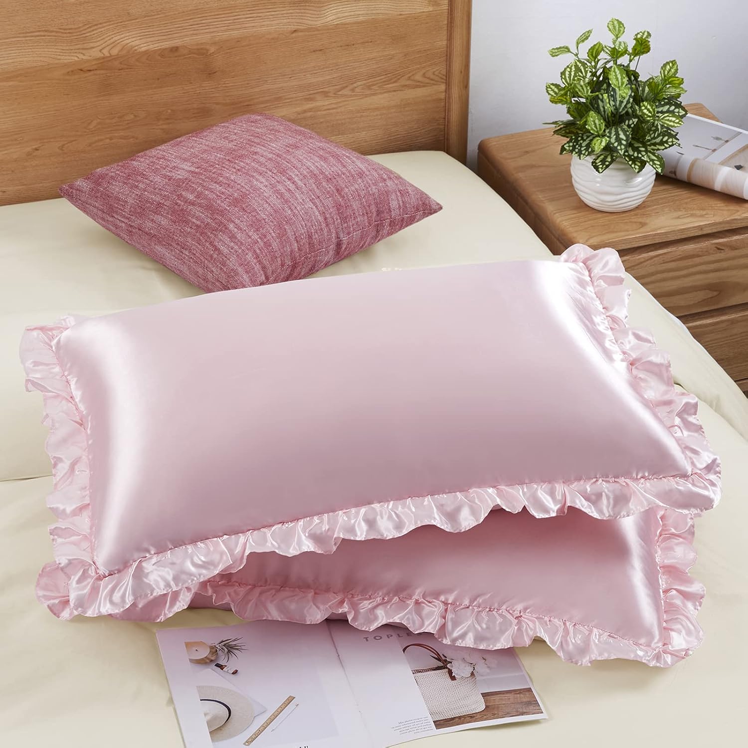 2 Federe in Raso con Volant pe - Silk Pillowcase recensione e prezzo
