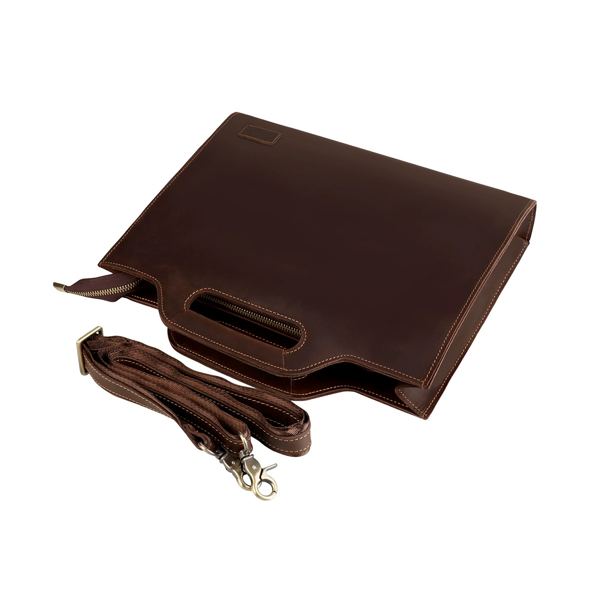 Borsa per laptop da uomo, bors - Leather Briefcase recensione e prezzo